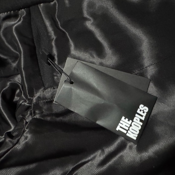 The Kooples Black Long Coat - Picture 5 of 7